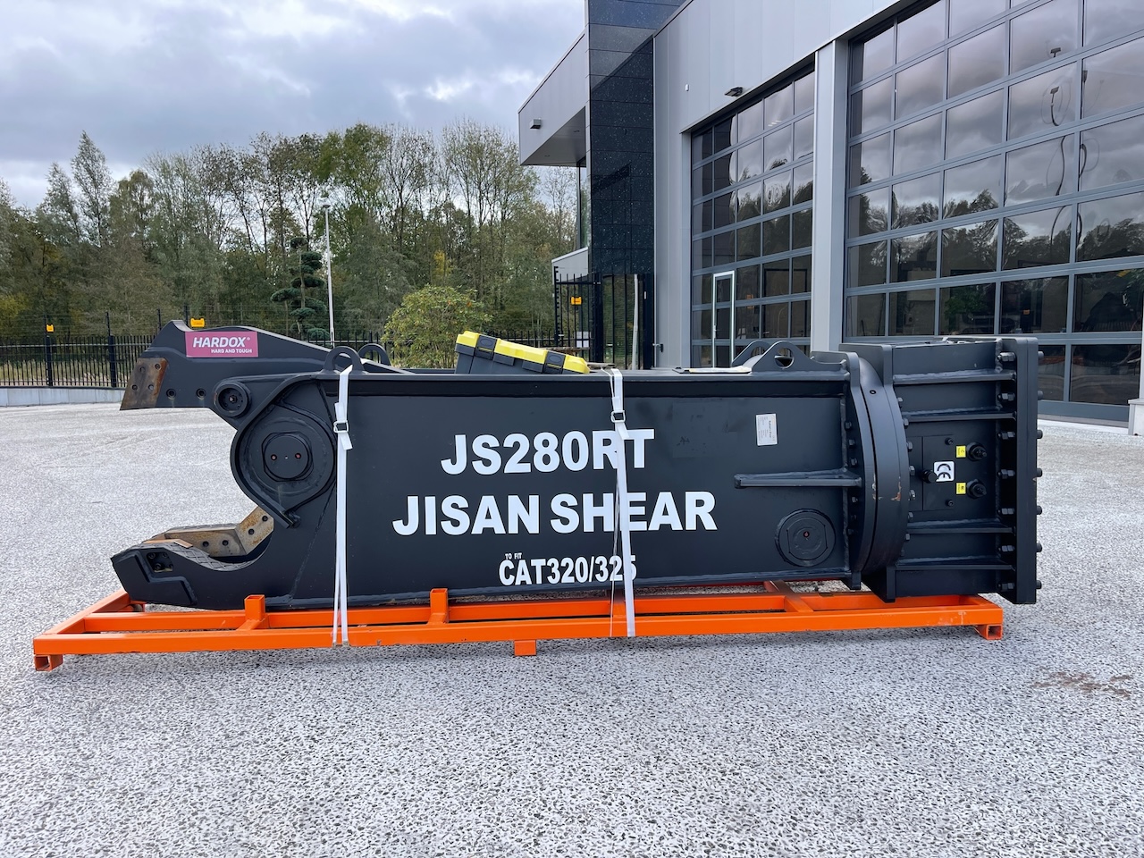 Jisan / Caterpillar Metaal schaar JSR280 RT Machine gew. 20-28 ton