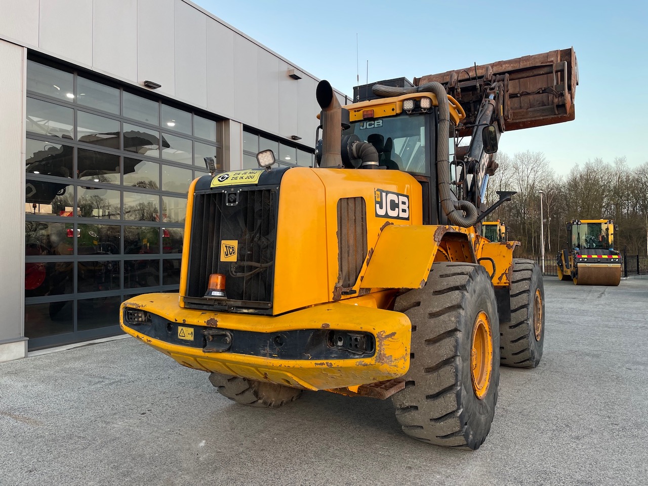 JCB 457 HT + Hoogkiepbak