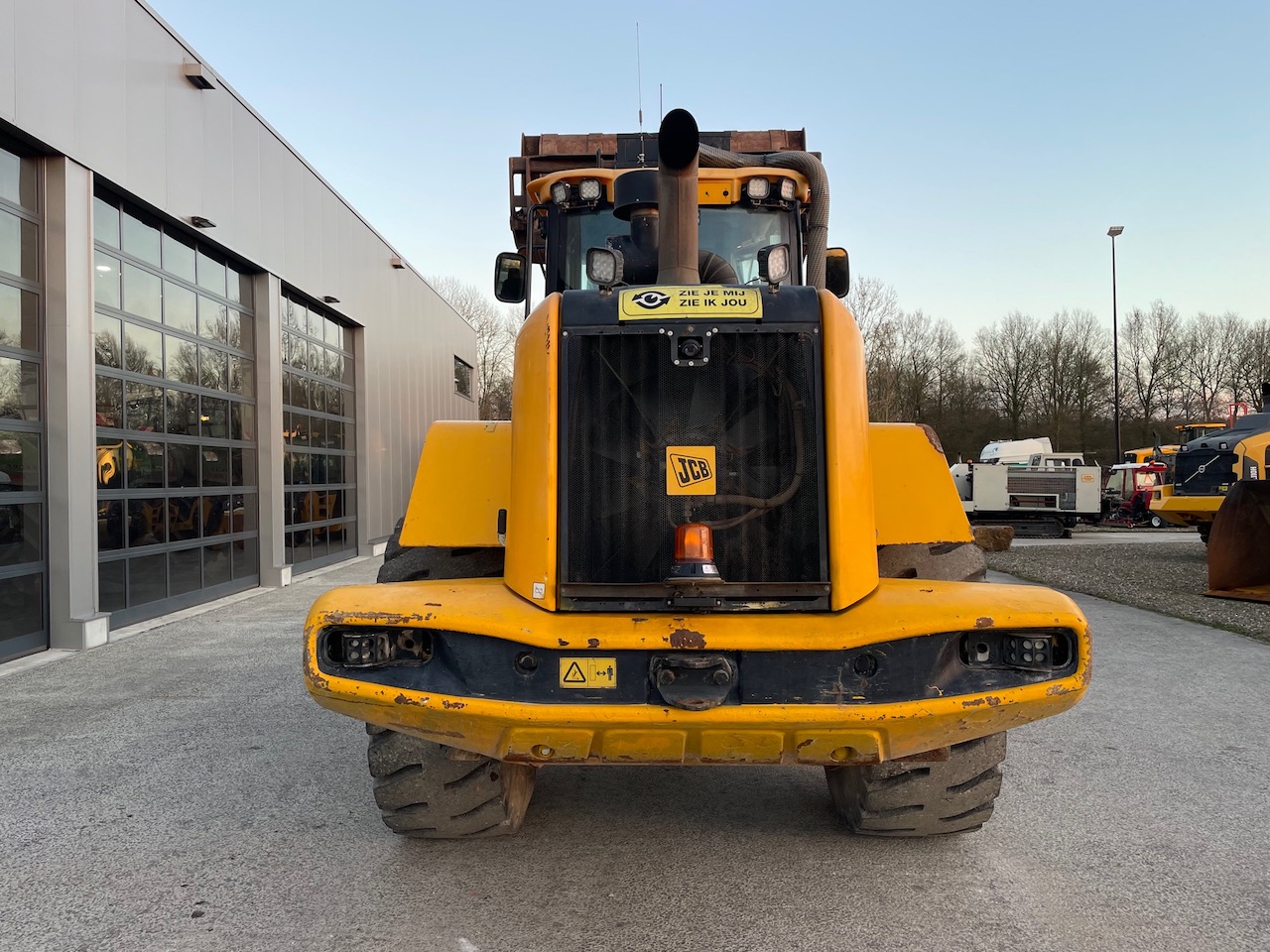 JCB 457 HT + Hoogkiepbak