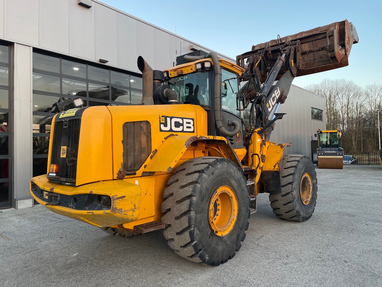 JCB 457 HT + Hoogkiepbak