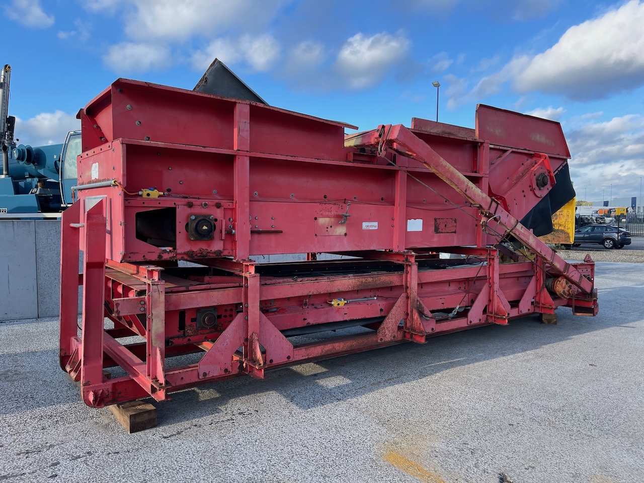 Hopper Transportband  Machineryscanner