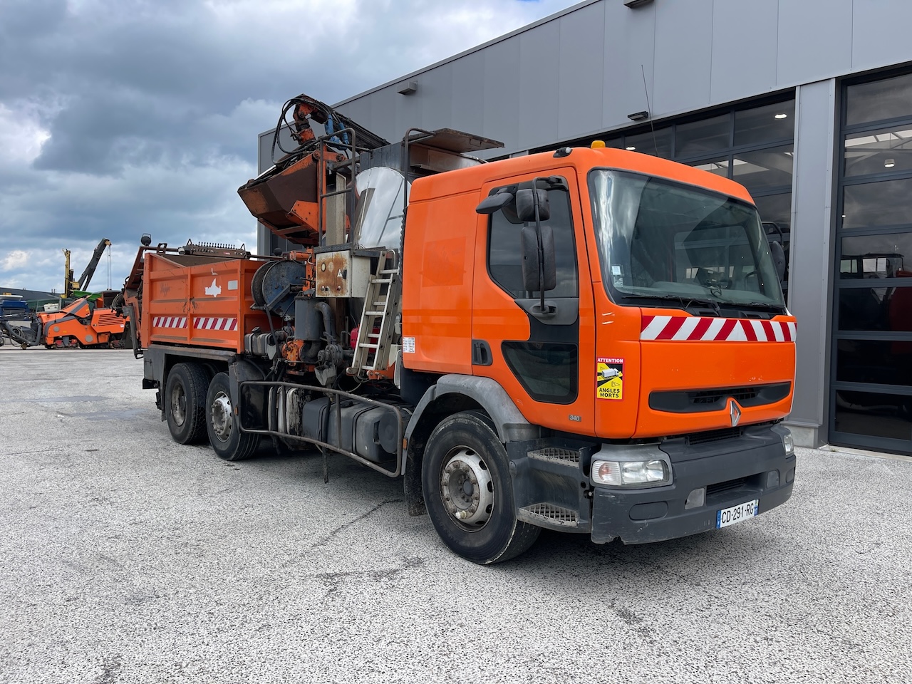 Renault 340 Bitumen Sprayer