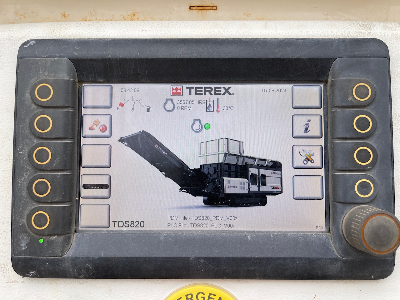 Terex TDS 820 Ecotec