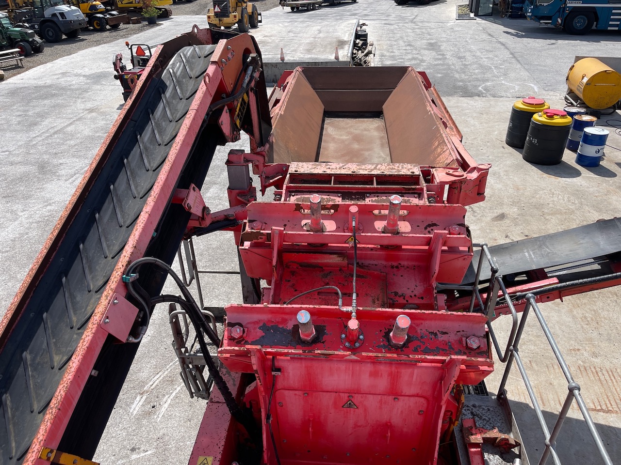 Terex Finlay I-110RS Tracked Impact Crusher with screen deck