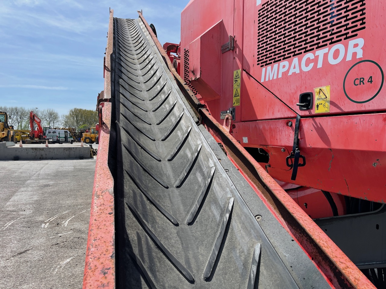 Terex Finlay I-110RS Tracked Impact Crusher with screen deck