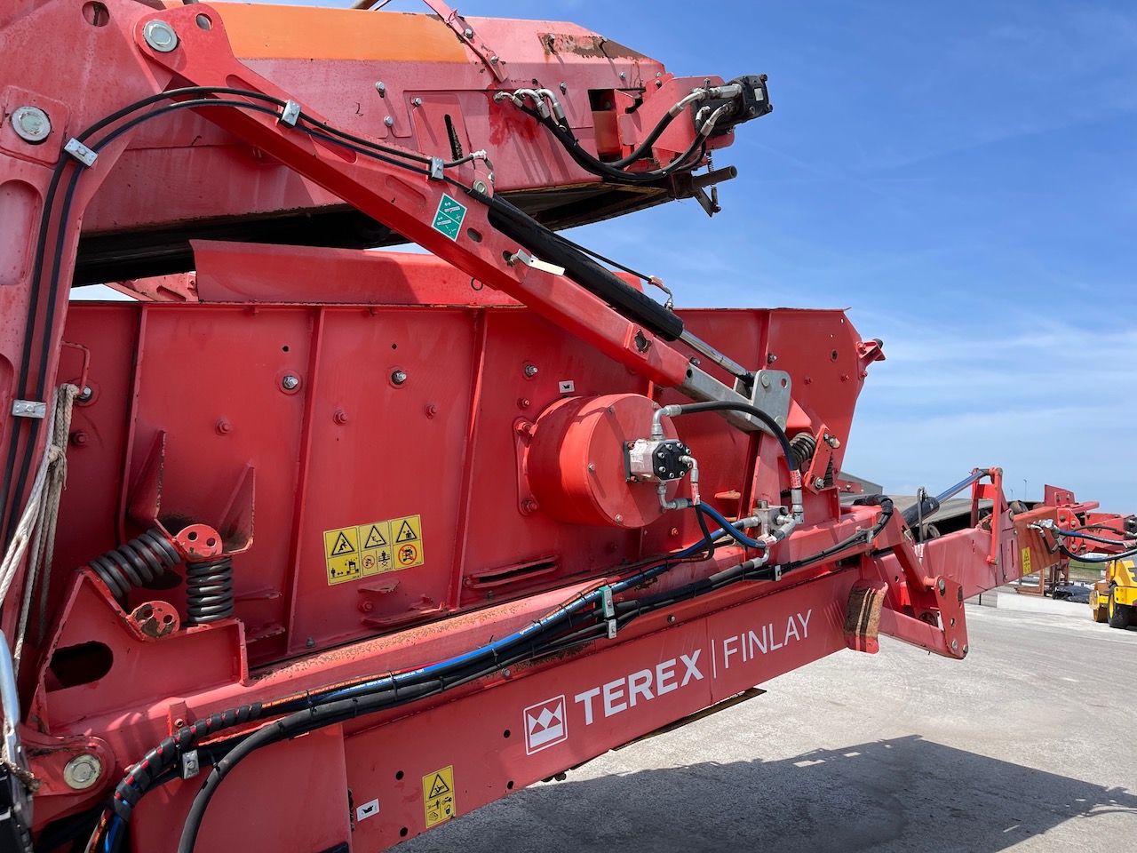 Terex Finlay I-110RS Tracked Impact Crusher with screen deck