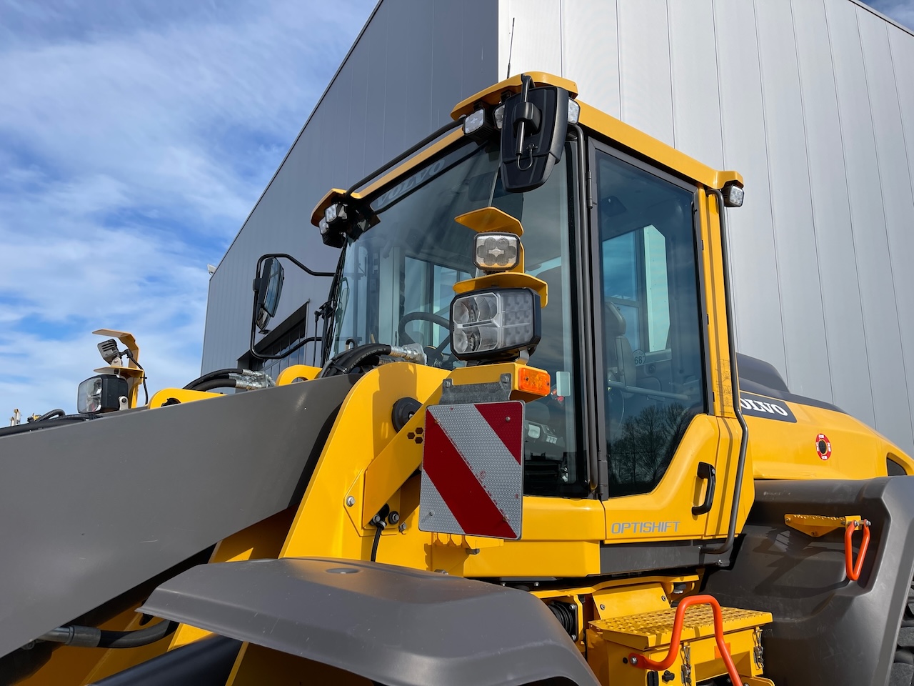 Volvo L120H met weegsysteem