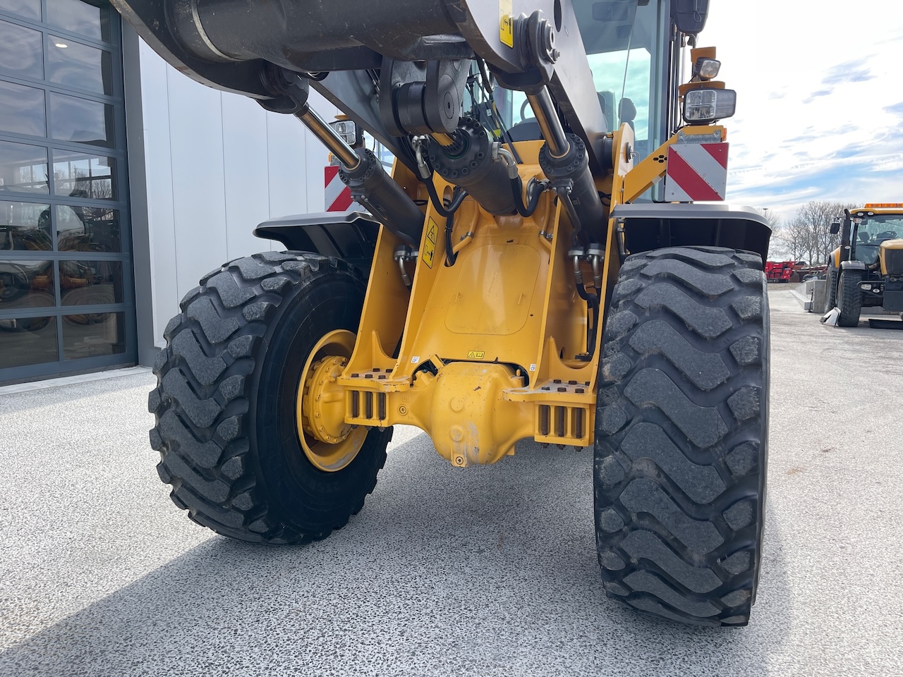 Volvo L120H met weegsysteem