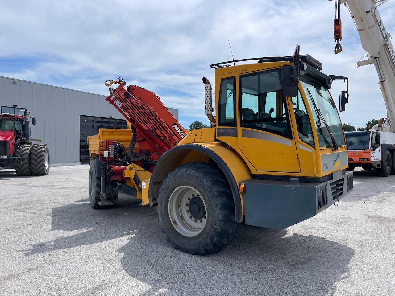 Bergmann 3012 Transporter met HKL Kraan