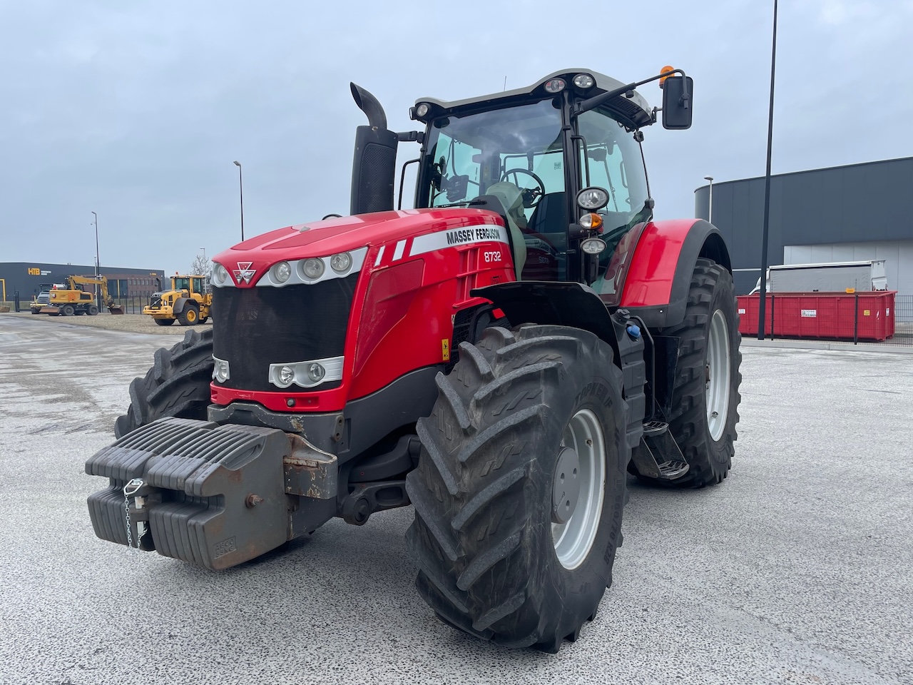 Massey Ferguson 8732 Dyna-VT Tractor met GPS