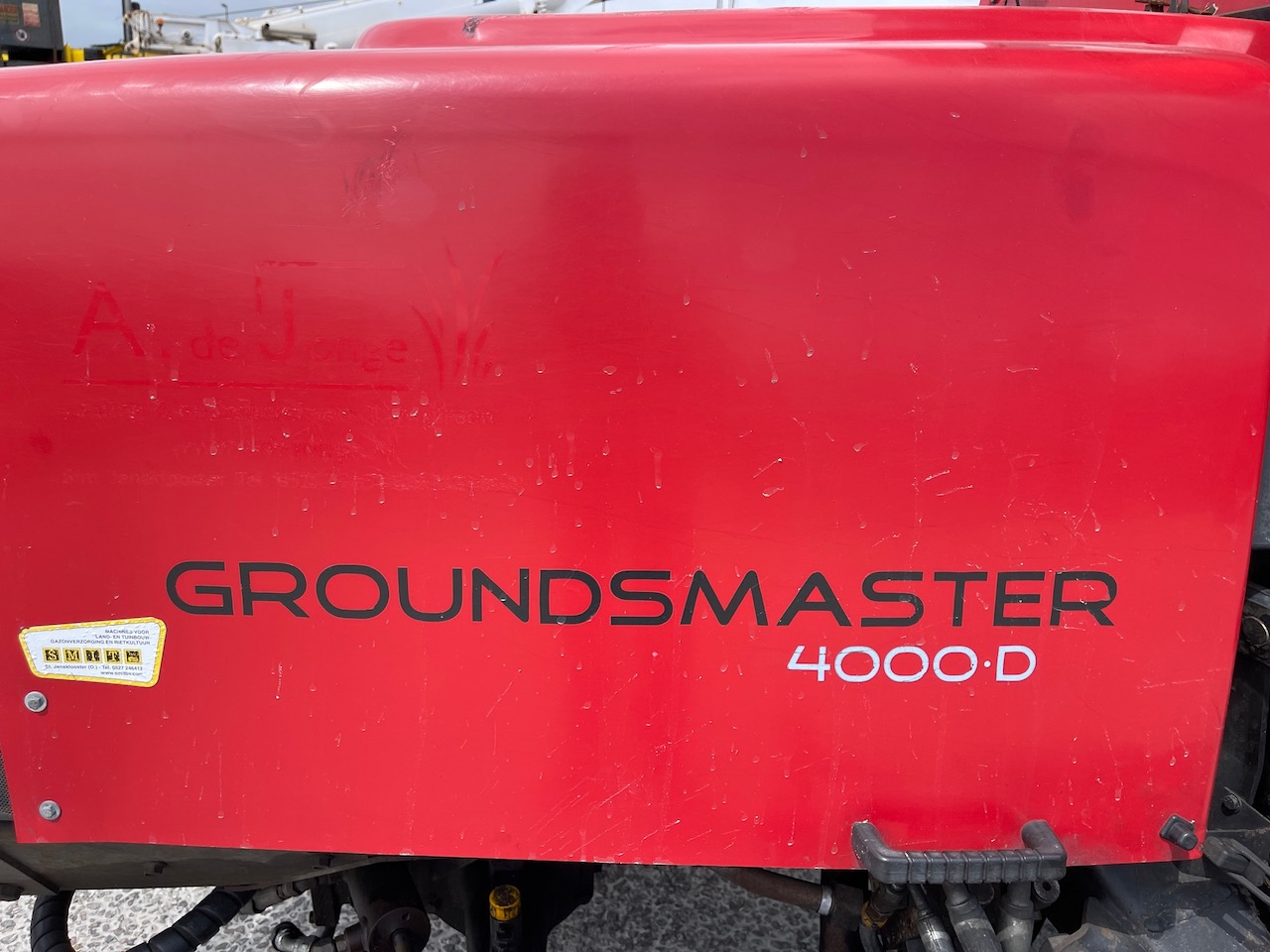 Toro Groundmaster 4000 D