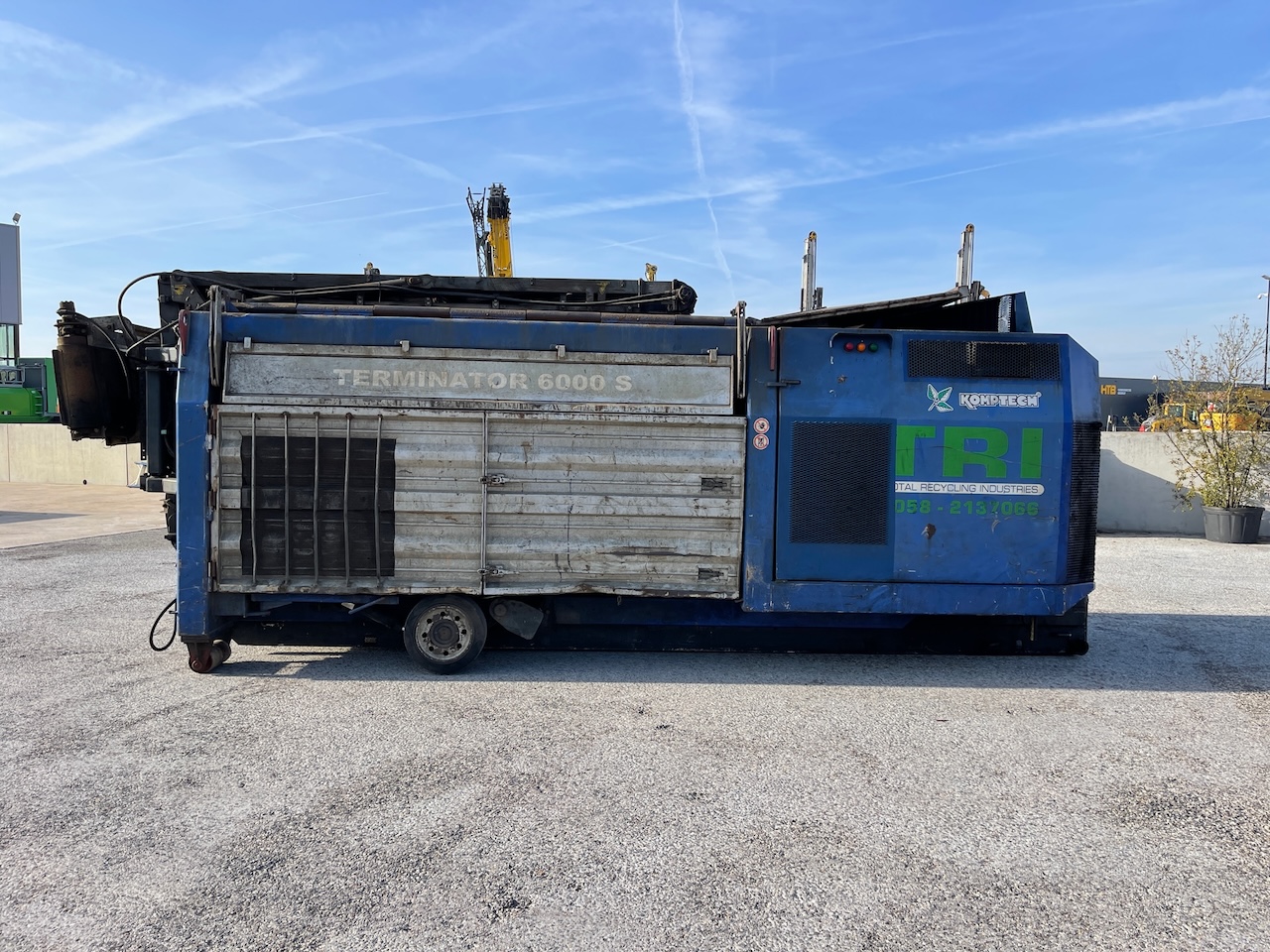 Komptech Terminator 6000S Banden Shredder