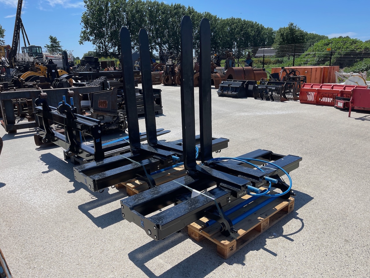 Hydraulische Big BM Palletset Volvo / Liebherr / JCB 2025
