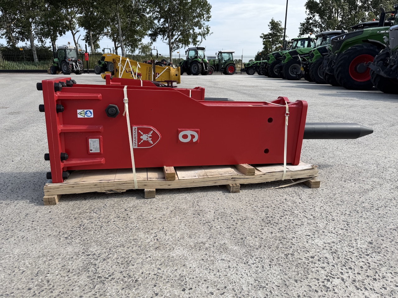 Spartan SP-9 Sloophamer Machine gew. 22-34 ton 2026
